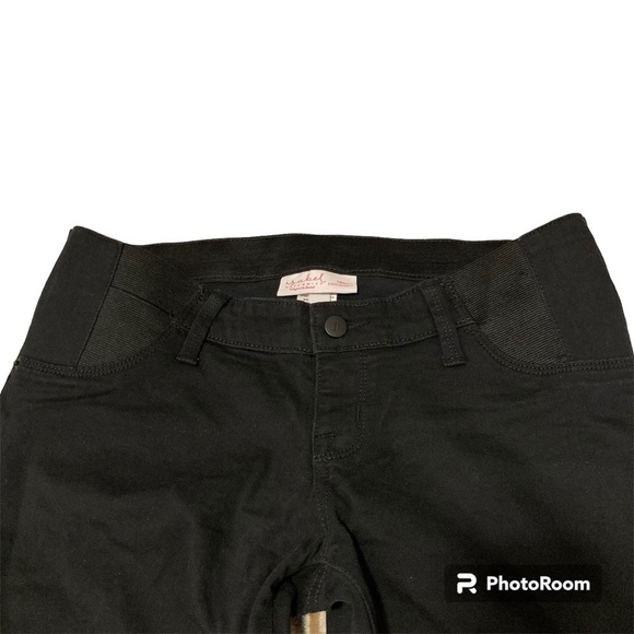 Isabel Maternity Skinny Black Jeans Like New 4 - Picture 3 of 11